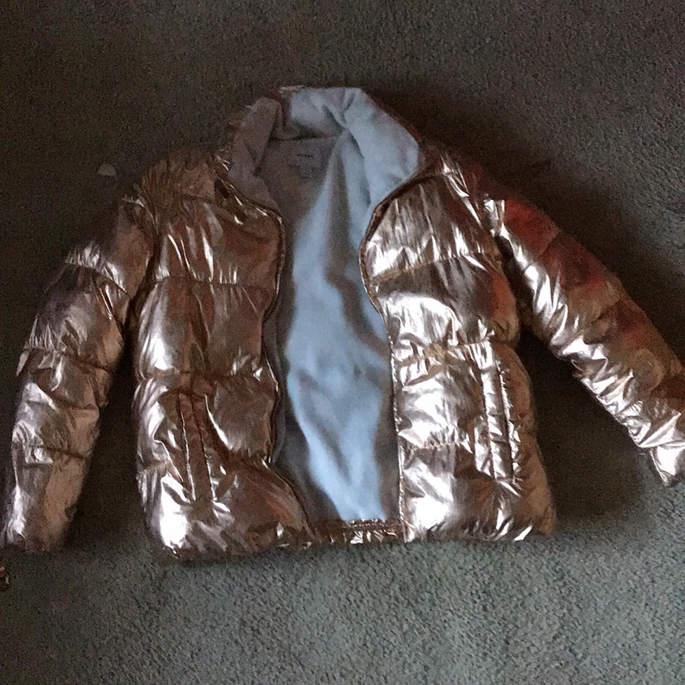Gold and white jacket from old navy